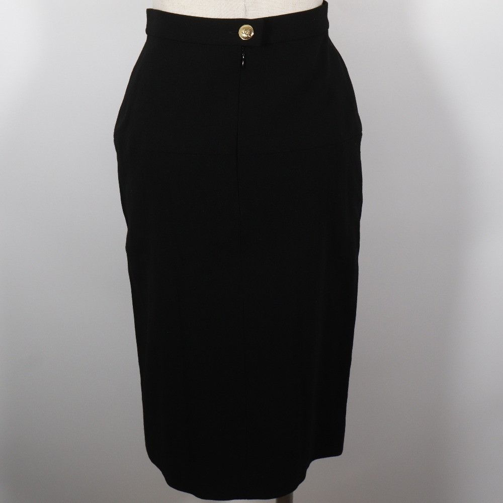 Chanel Chanel Chanel Wool Pencil Skirt Textile Skirts DUTY FREE for USA Size ONE SIZE - 3 Thumbnail