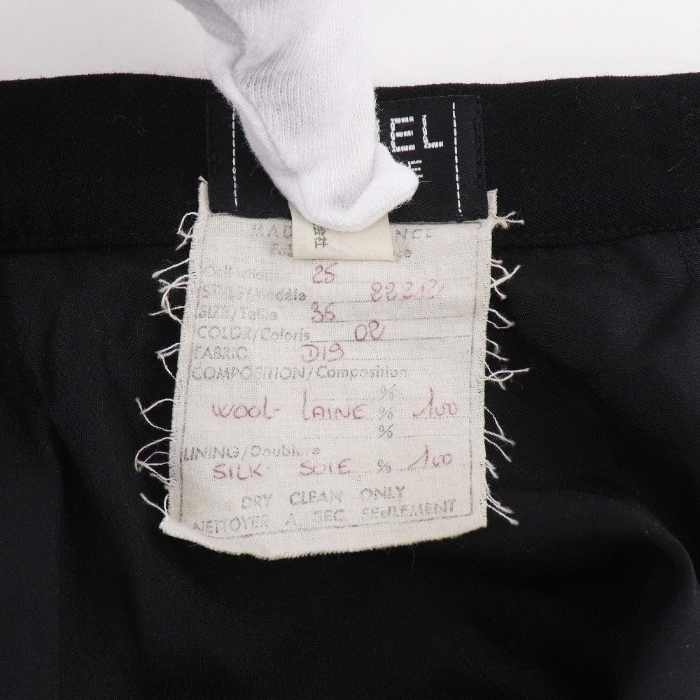 Chanel Chanel Chanel Wool Pencil Skirt Textile Skirts DUTY FREE for USA Size ONE SIZE - 8 Thumbnail