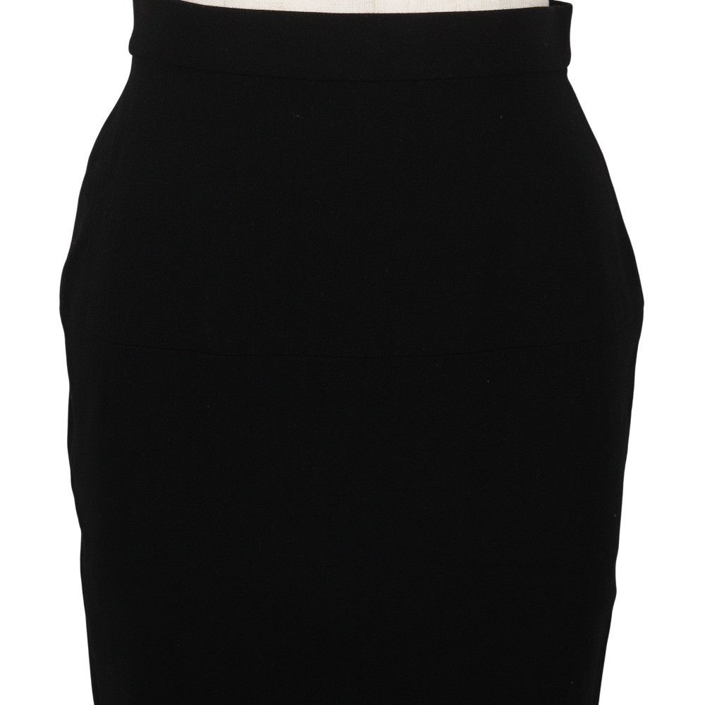 Chanel Chanel Chanel Wool Pencil Skirt Textile Skirts DUTY FREE for USA Size ONE SIZE - 2 Thumbnail