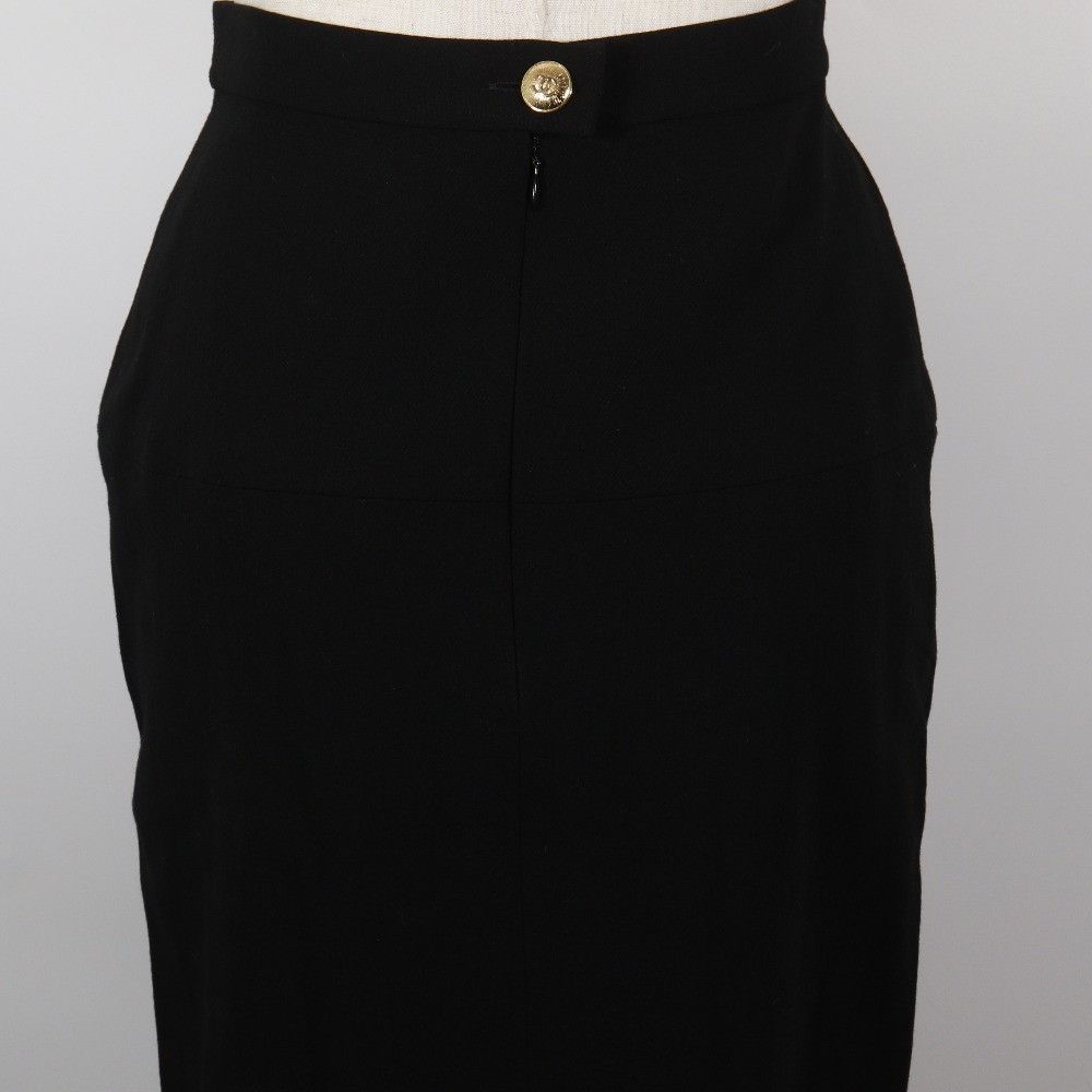 Chanel Chanel Chanel Wool Pencil Skirt Textile Skirts DUTY FREE for USA Size ONE SIZE - 4 Thumbnail