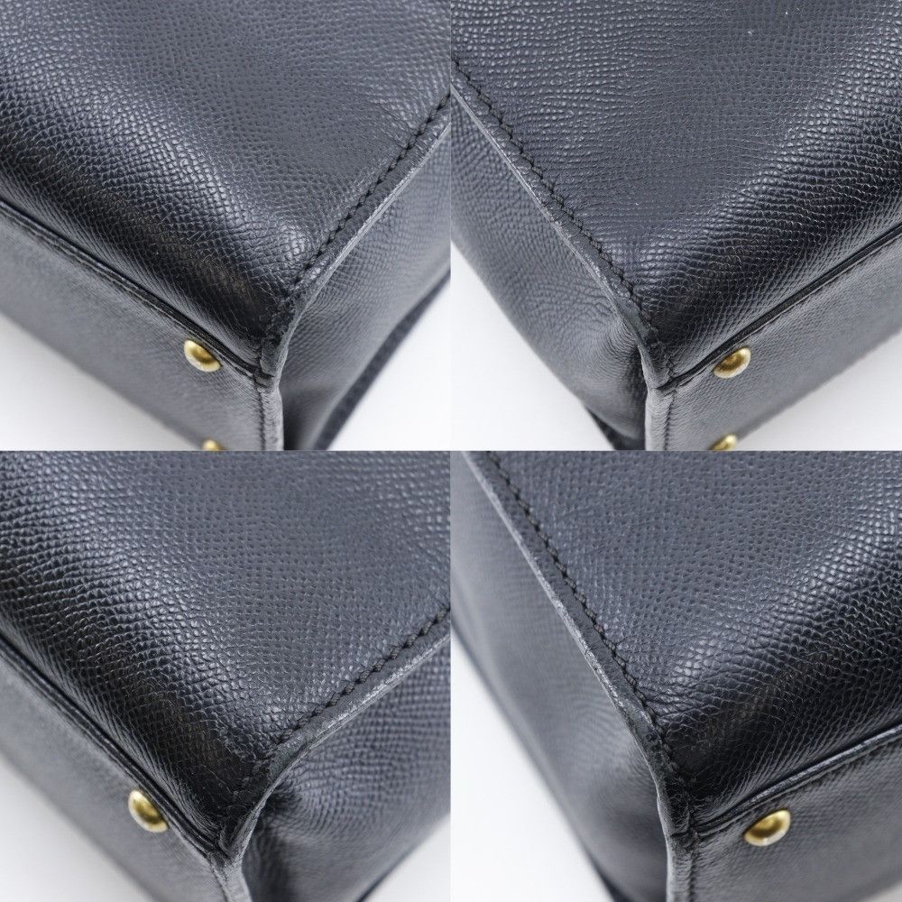 Chanel Chanel Chanel Logo Textured Leather Tote Bag Leather Tote Bag DUTY FREE for USA Size ONE SIZE - 4 Thumbnail