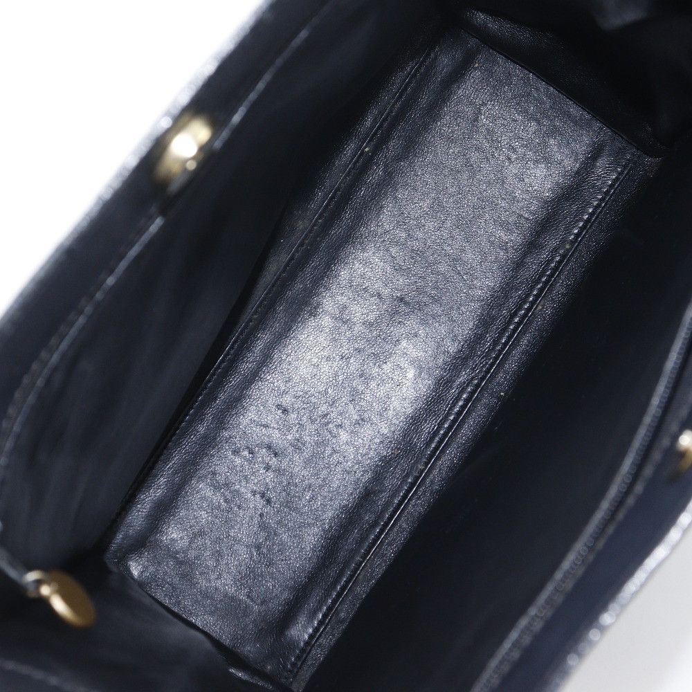 Chanel Chanel Chanel Logo Textured Leather Tote Bag Leather Tote Bag DUTY FREE for USA Size ONE SIZE - 6 Thumbnail