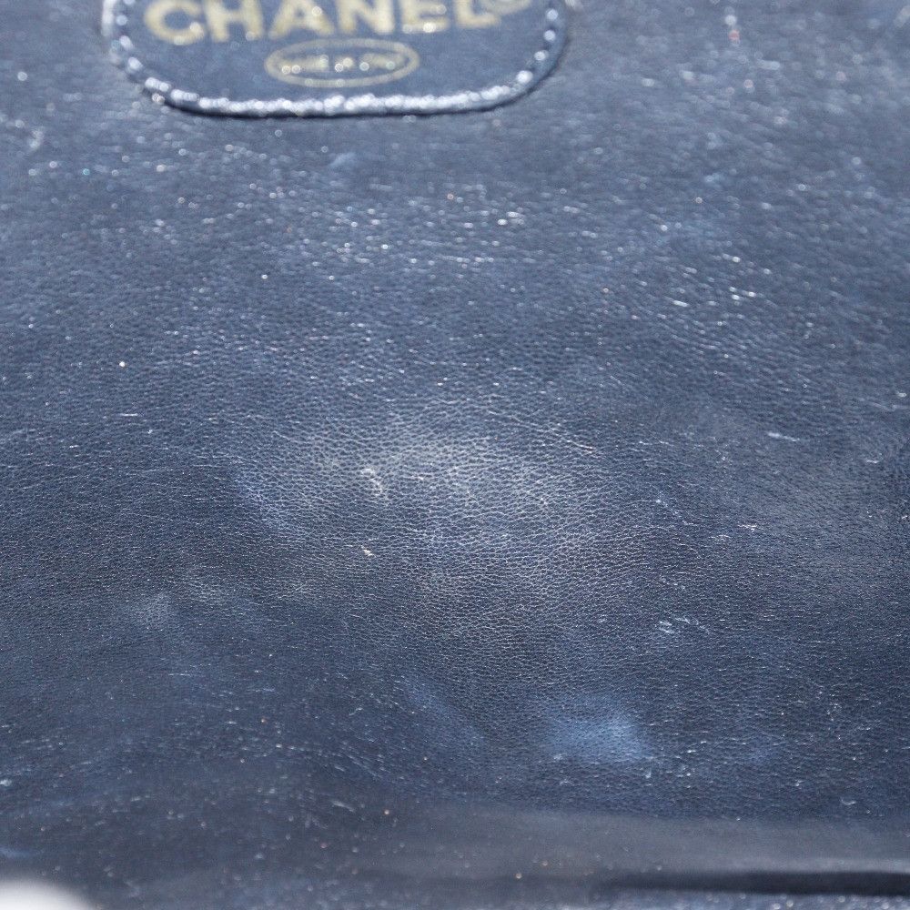 Chanel Chanel Chanel Logo Textured Leather Tote Bag Leather Tote Bag DUTY FREE for USA Size ONE SIZE - 16 Thumbnail