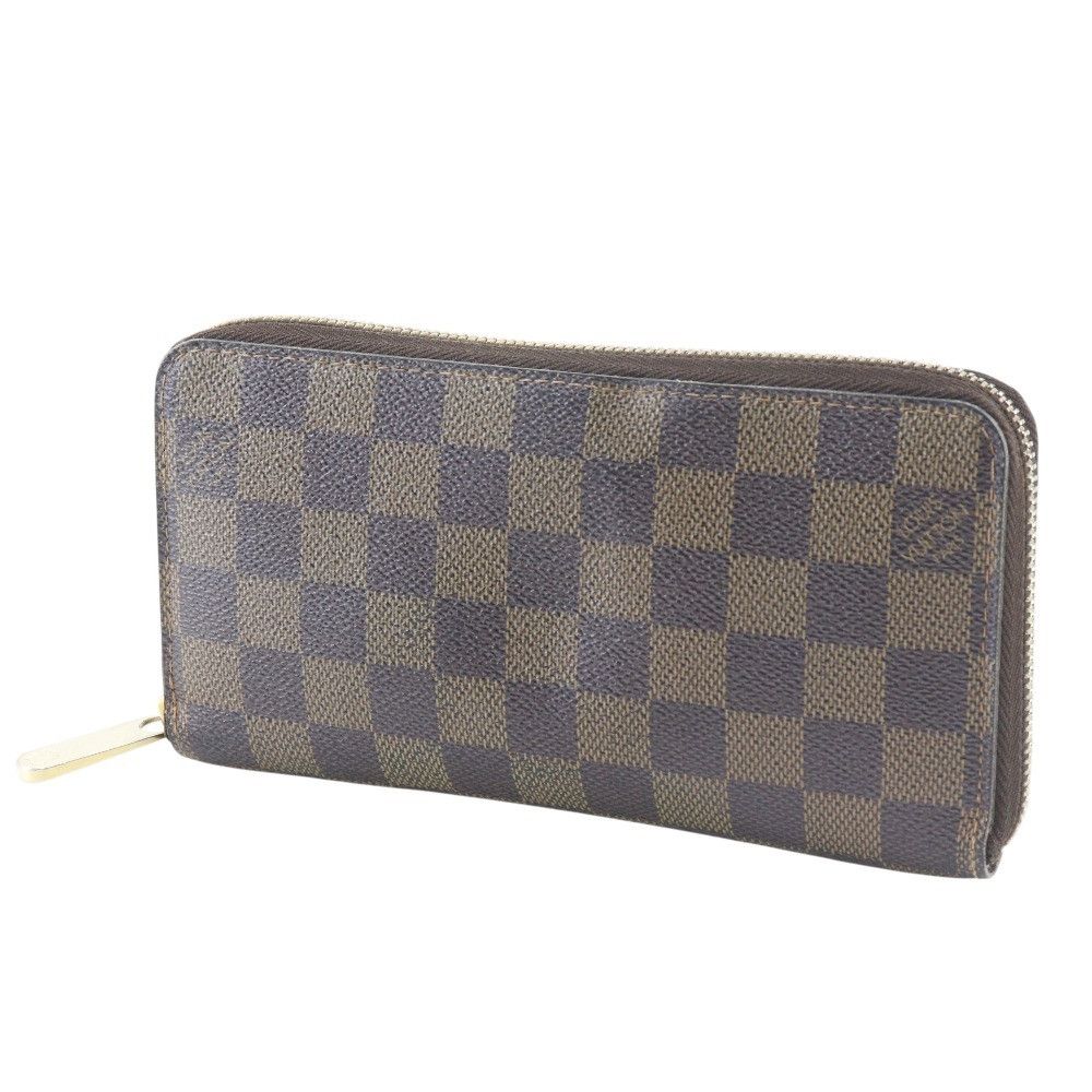 Louis Vuitton Louis Vuitton Louis Vuitton Zippy Wallet Damier Long Wallet Textile Long Wallet N60015 DUTY FREE for USA Size ONE SIZE - 2 Thumbnail