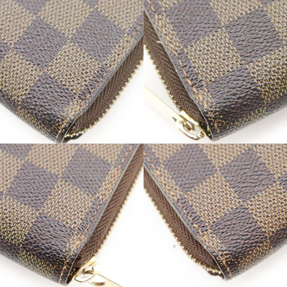 Louis Vuitton Louis Vuitton Louis Vuitton Zippy Wallet Damier Long Wallet Textile Long Wallet N60015 DUTY FREE for USA Size ONE SIZE - 5 Thumbnail