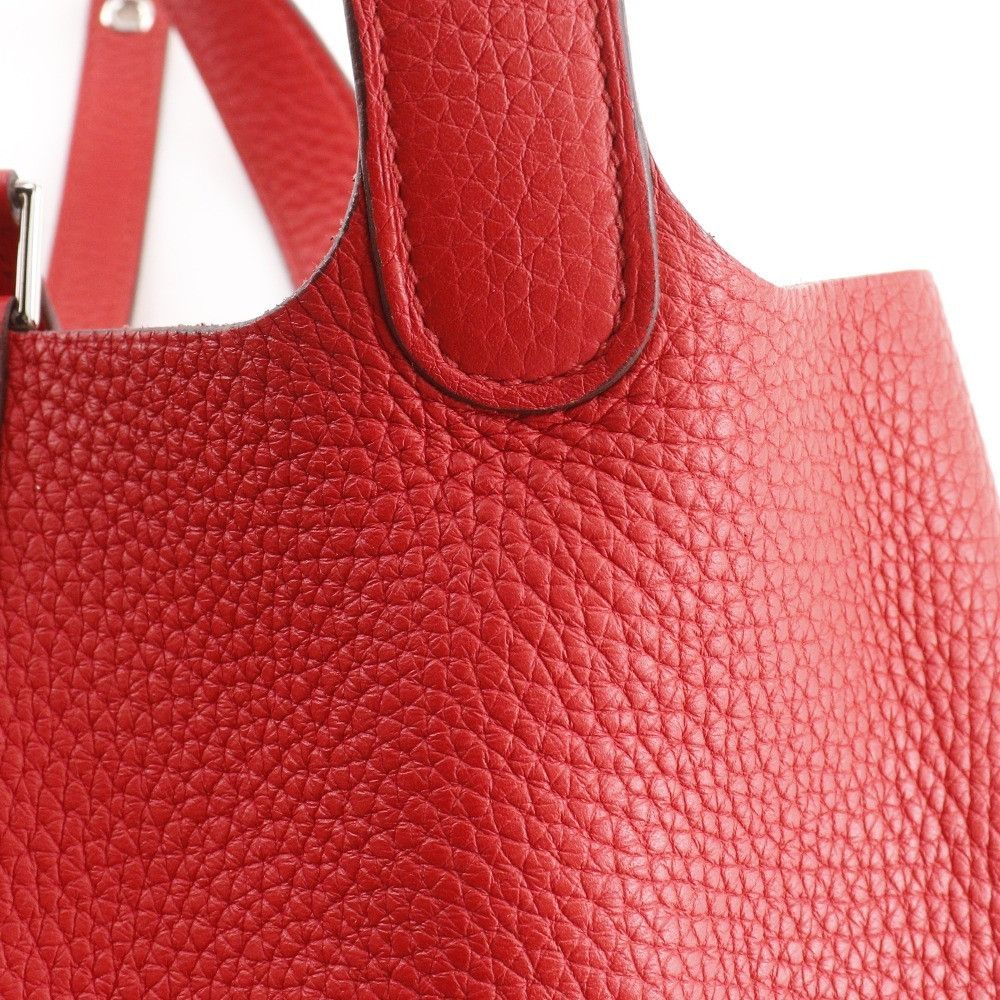 Hermes Hermes Hermes Picotin Lock18 Clemence Handbag Leather Handbag D DUTY FREE for USA Size ONE SIZE - 18 Thumbnail