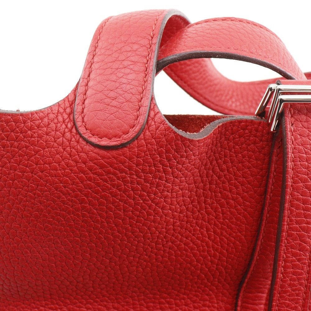 Hermes Hermes Hermes Picotin Lock18 Clemence Handbag Leather Handbag D DUTY FREE for USA Size ONE SIZE - 16 Thumbnail