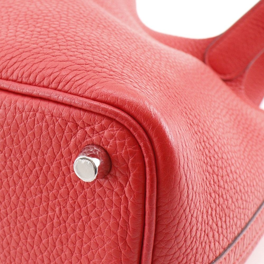 Hermes Hermes Hermes Picotin Lock18 Clemence Handbag Leather Handbag D DUTY FREE for USA Size ONE SIZE - 5 Thumbnail