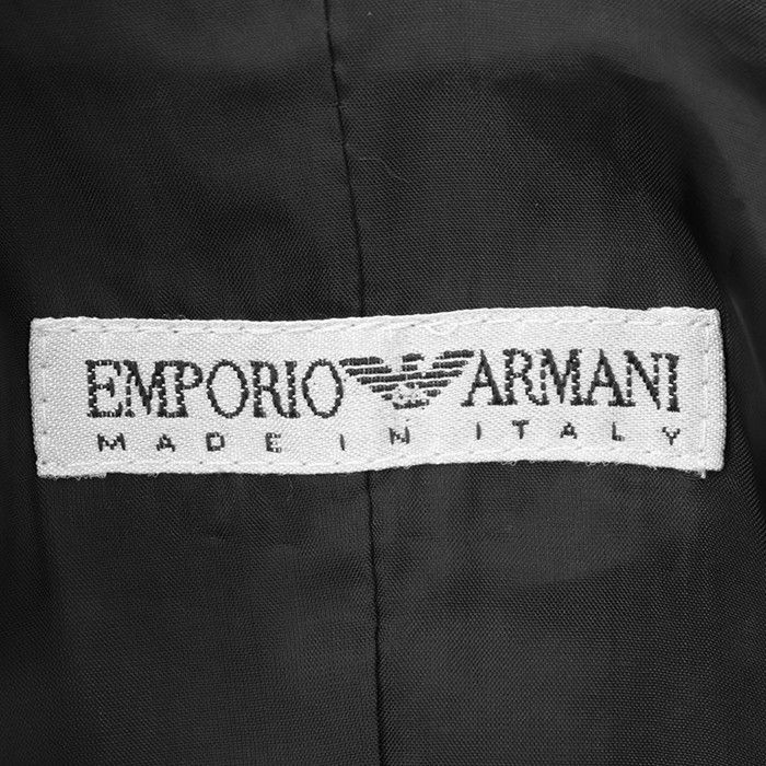 Emporio Armani Emporio Armani Emporio Armani Acetate Viscose Tailored Jacket Textile Outerwear DUTY FREE for USA Size ONE SIZE - 8 Thumbnail