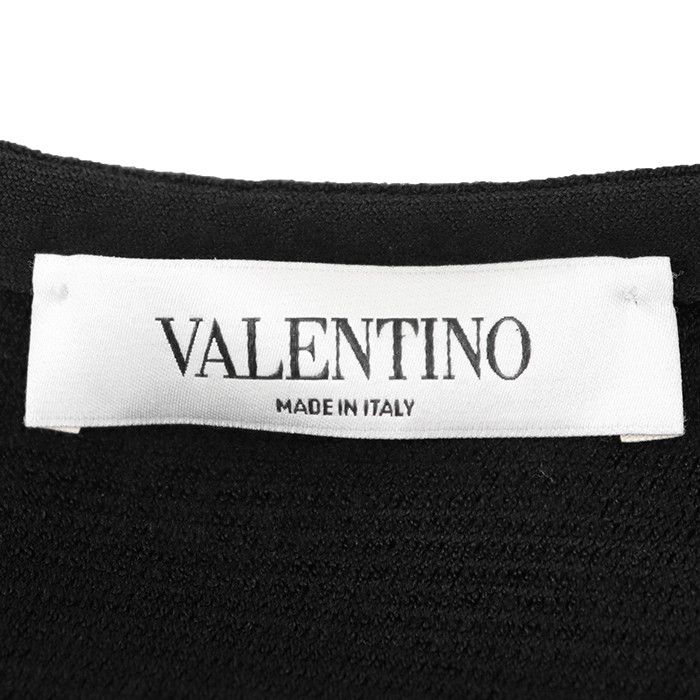 Valentino Valentino Valentino Rib Knit Flower Lace Dress Textile Dresses DUTY FREE for USA Size ONE SIZE - 6 Thumbnail