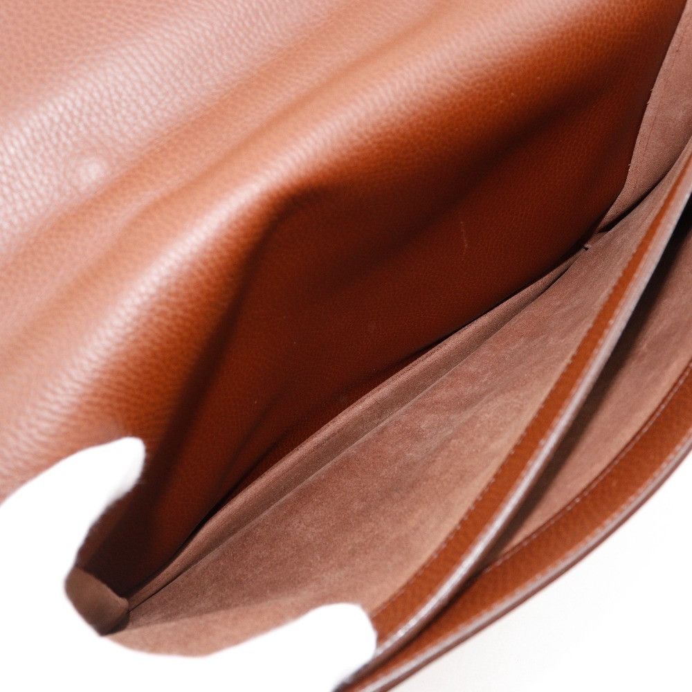 Hermes Hermes Hermes Sac a Depeches38 Fjord briefcase Leather Business Bag C DUTY FREE for USA Size ONE SIZE - 6 Thumbnail