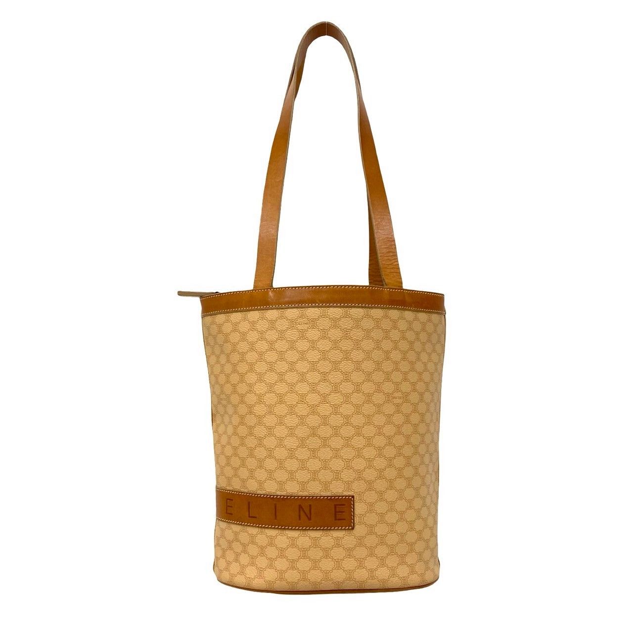 Celine Celine Celine Macadam Triomphe Leather Tote Bag Leather Shoulder Bag DUTY FREE for USA Size ONE SIZE - 2 Thumbnail