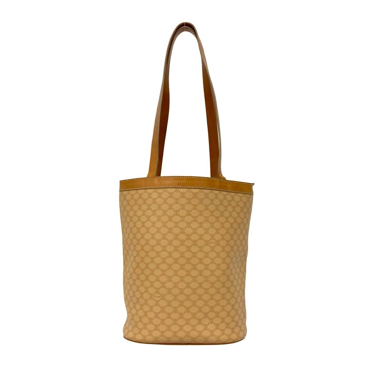 Celine Celine Celine Macadam Triomphe Leather Tote Bag Leather Shoulder Bag DUTY FREE for USA Size ONE SIZE - 4 Thumbnail