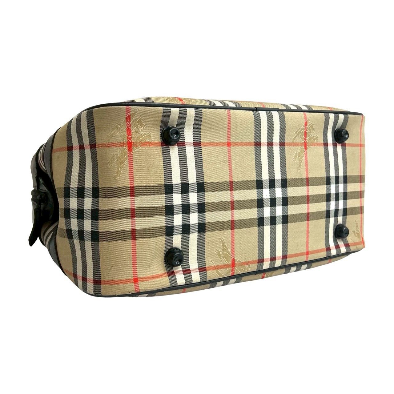 Burberry Burberry Burberry Canvas Leather Handbag Textile Handbag DUTY FREE for USA Size ONE SIZE - 8 Thumbnail