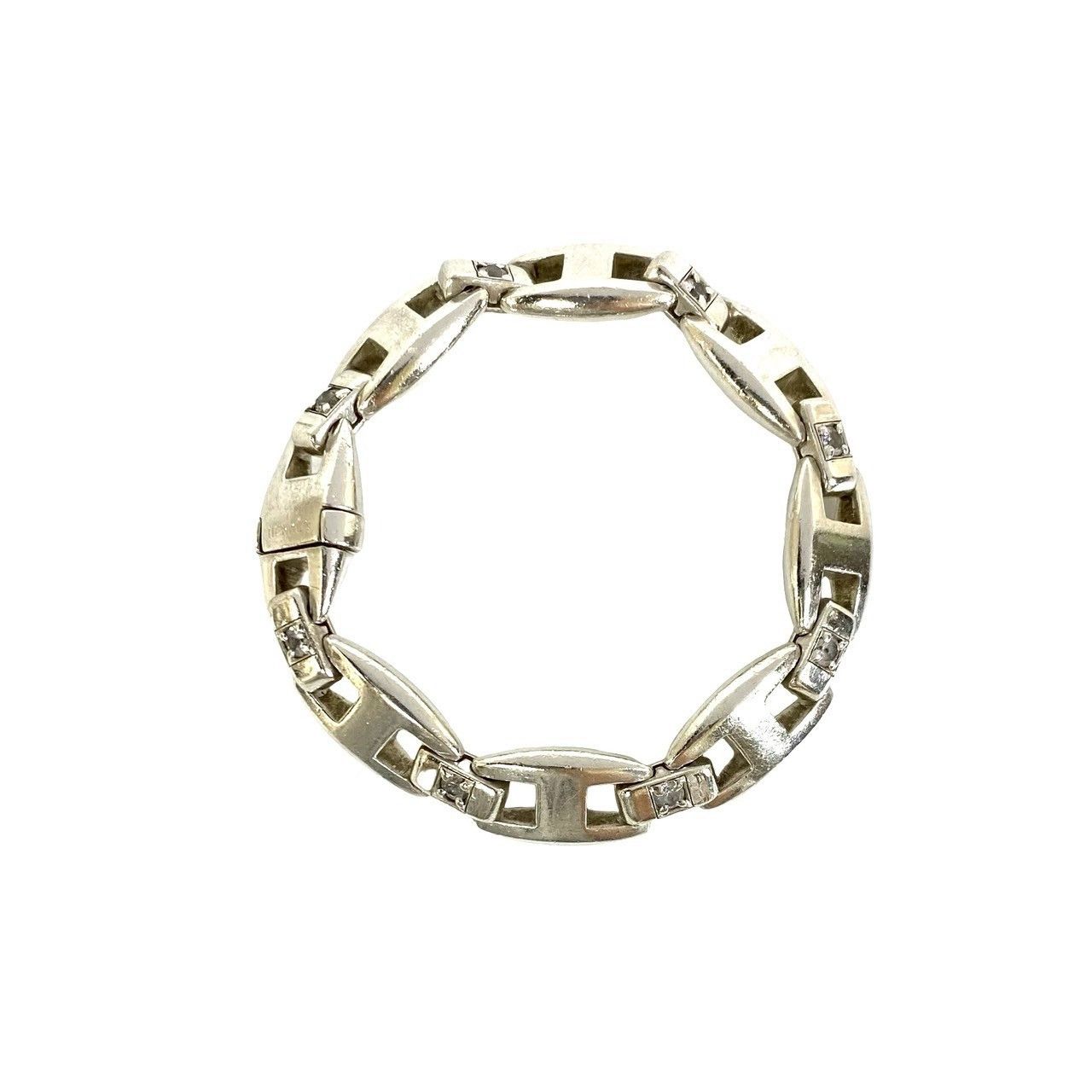 Hermes Hermes Hermes Cassiopee Silver Bracelet Precious Metal Bracelet DUTY FREE for USA Size ONE SIZE - 2 Thumbnail