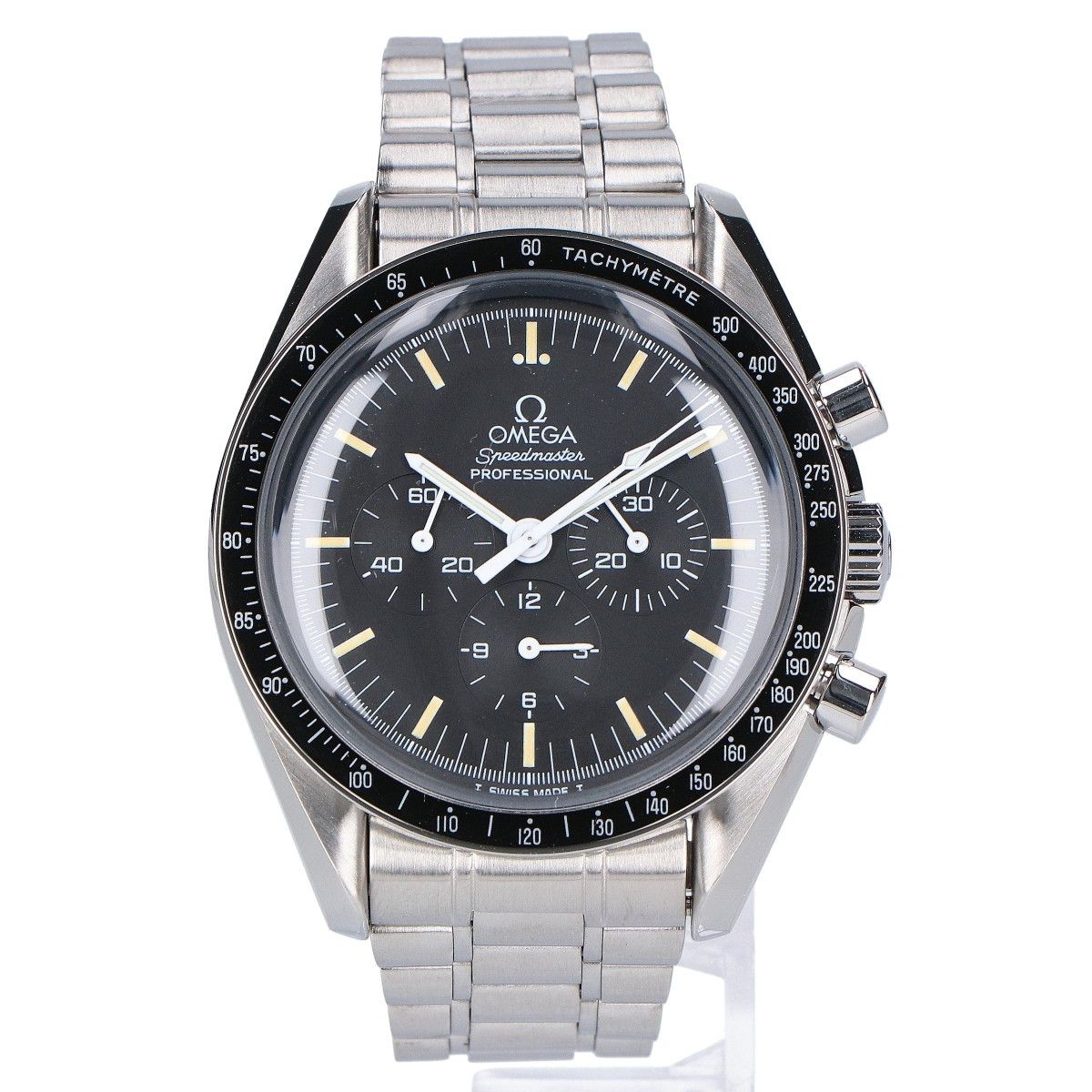 Omega Omega OMEGA Speedmaster Professional Moonwatch Stainless Steel Chronograph Metal Other 345.0808 DUTY FREE for USA Size ONE SIZE - 2 Thumbnail
