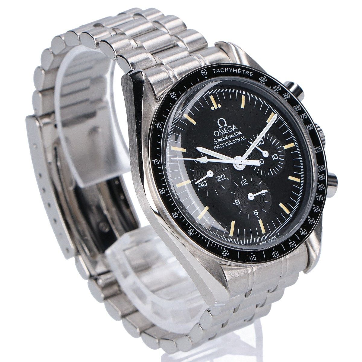 Omega Omega OMEGA Speedmaster Professional Moonwatch Stainless Steel Chronograph Metal Other 345.0808 DUTY FREE for USA Size ONE SIZE - 5 Thumbnail