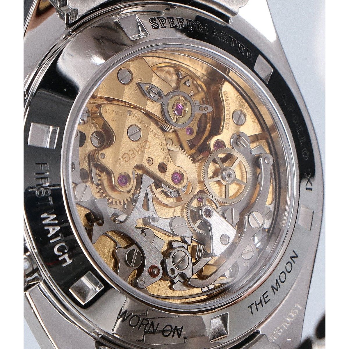 Omega Omega OMEGA Speedmaster Professional Moonwatch Stainless Steel Chronograph Metal Other 345.0808 DUTY FREE for USA Size ONE SIZE - 6 Thumbnail
