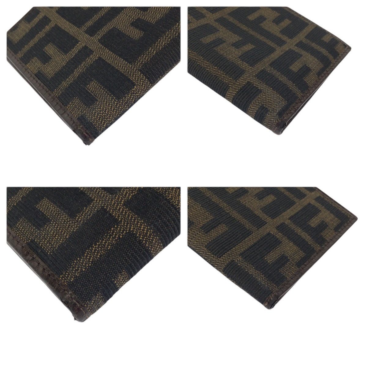 Fendi Fendi FENDI Zucca Canvas Leather Long Wallet Leather Long Wallet 15827 DUTY FREE for USA Size ONE SIZE - 3 Thumbnail