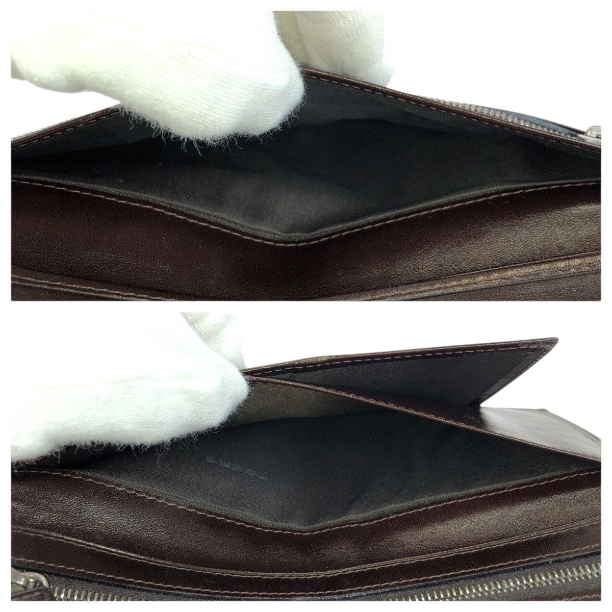 Fendi Fendi FENDI Zucca Canvas Leather Long Wallet Leather Long Wallet 15827 DUTY FREE for USA Size ONE SIZE - 9 Thumbnail