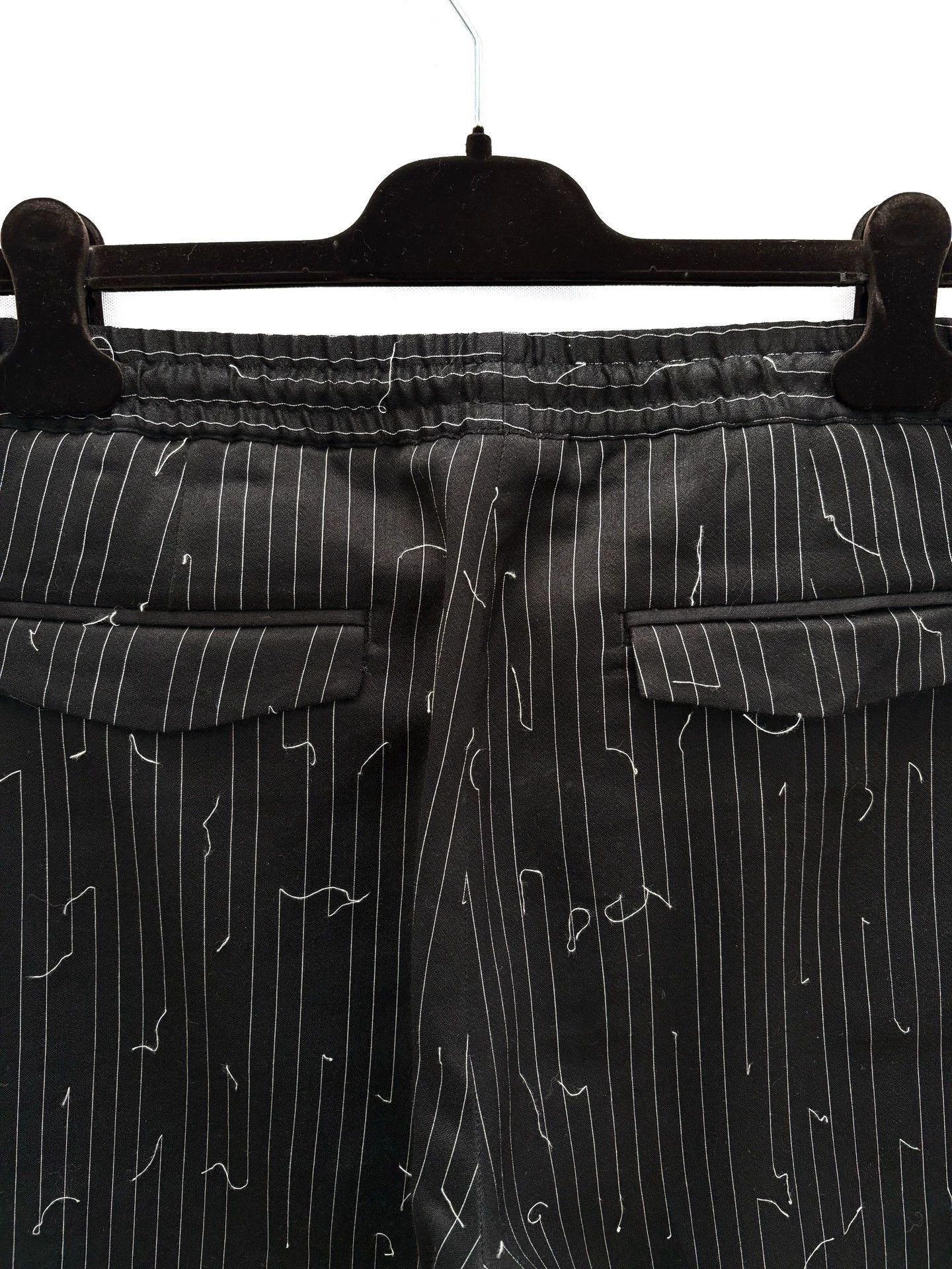 Dior Black Striped Pattern Casual Pants Size 30 Size US 30 / EU 46 - 4 Thumbnail