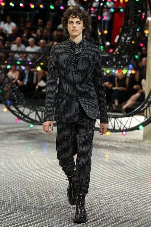 Dior Black Striped Pattern Casual Pants Size 30 Size US 30 / EU 46 - 8 Thumbnail