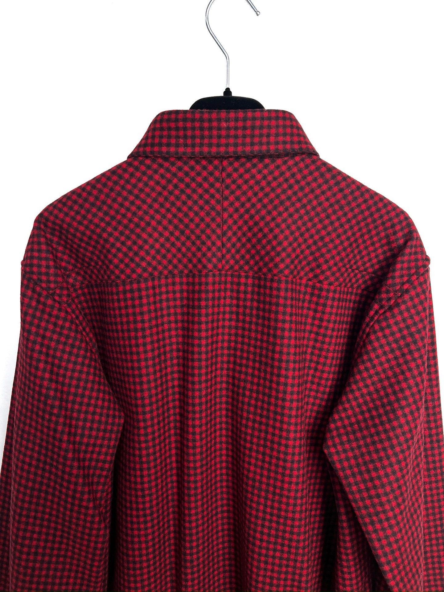 Dior Red Checkered Long Sleeve Button-Up Shirt Size US XS / EU 42 / 0 - 5 Thumbnail