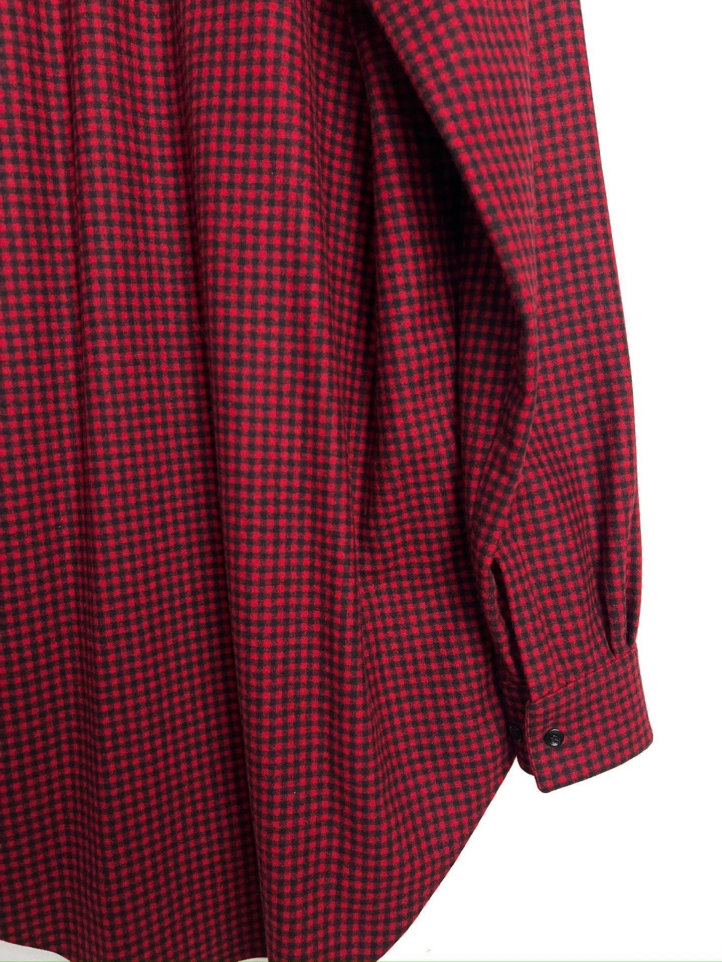 Dior Red Checkered Long Sleeve Button-Up Shirt Size US XS / EU 42 / 0 - 7 Thumbnail