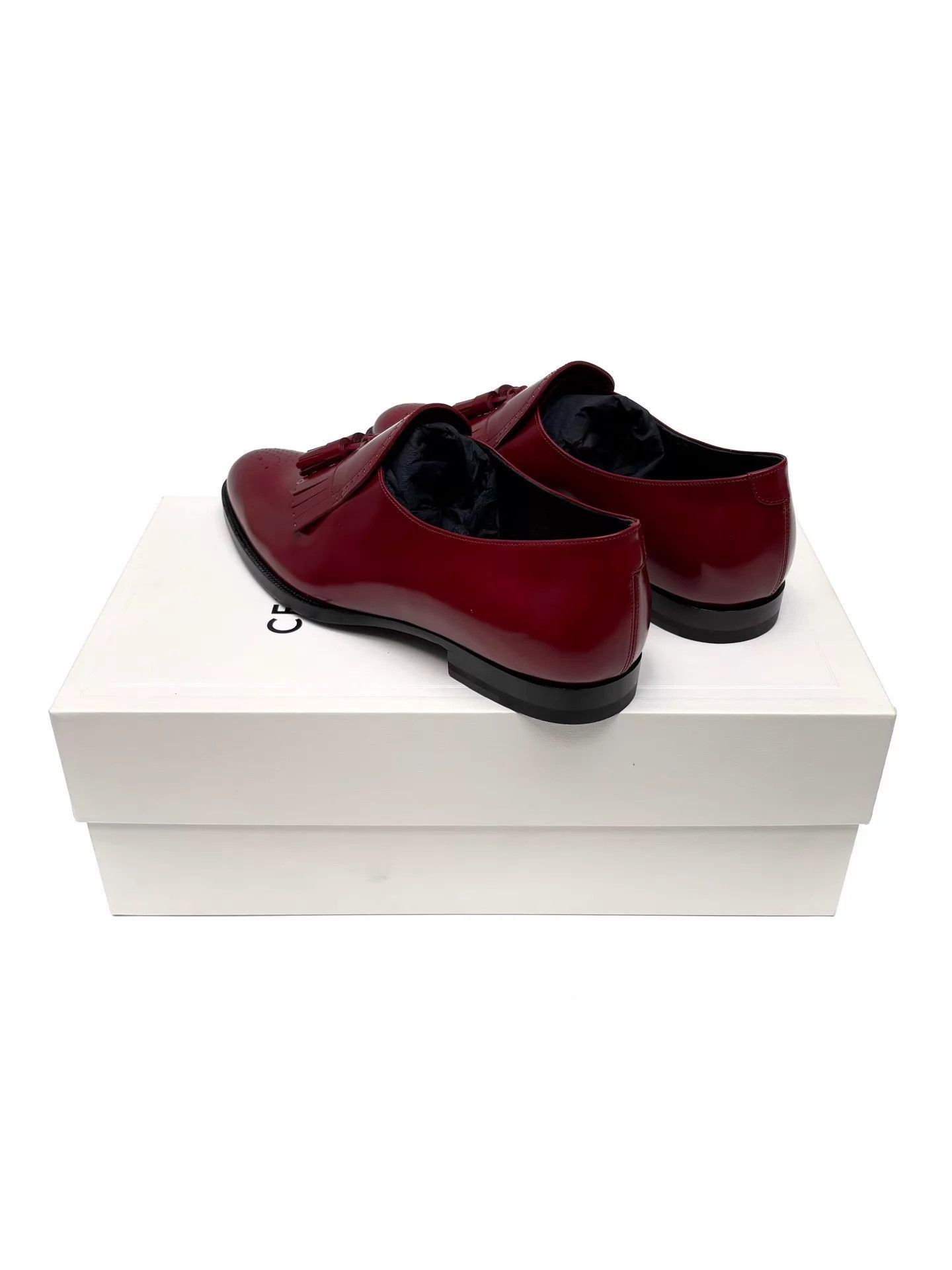 Celine Red Tassel Loafers Size 7 Size US 7 / EU 40 - 4 Thumbnail
