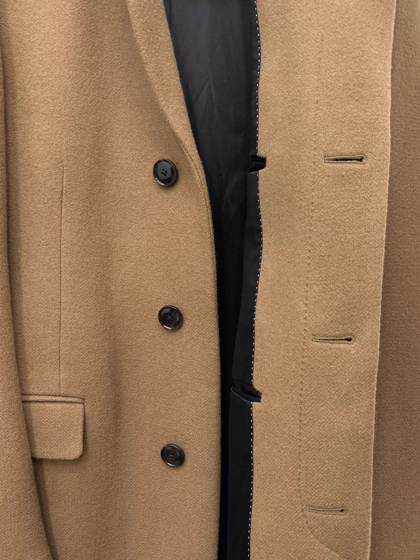 Dries Van Noten Beige Longline Coat - Size S Size US S / EU 44-46 / 1 - 5 Thumbnail