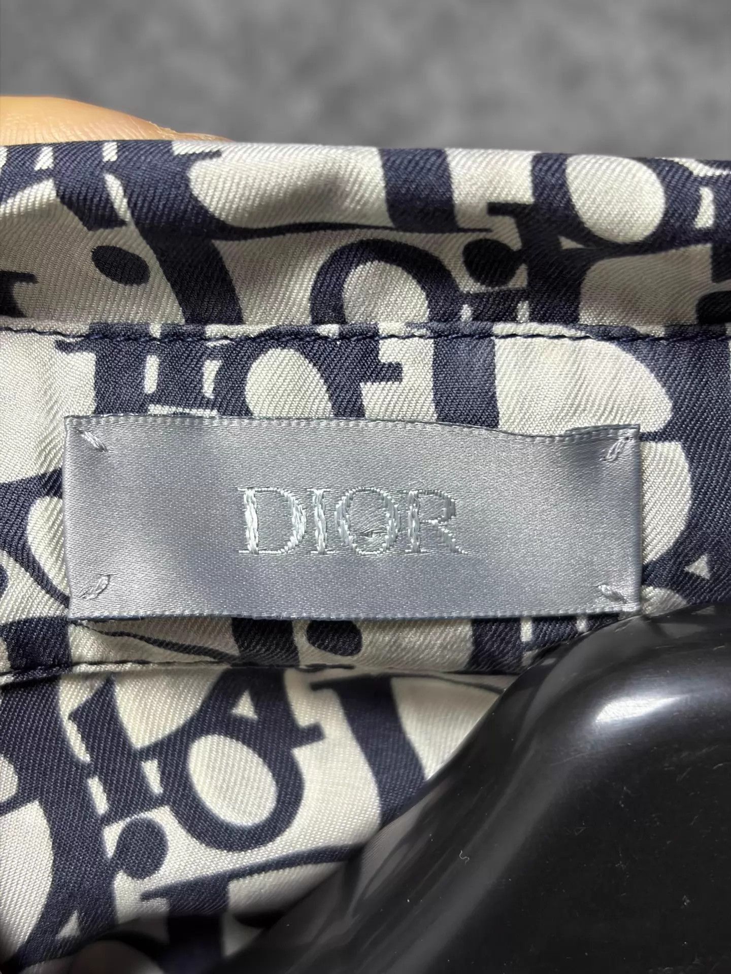 Dior Multi Pattern Short Sleeve Button-Up Shirt Size US M / EU 48-50 / 2 - 3 Thumbnail