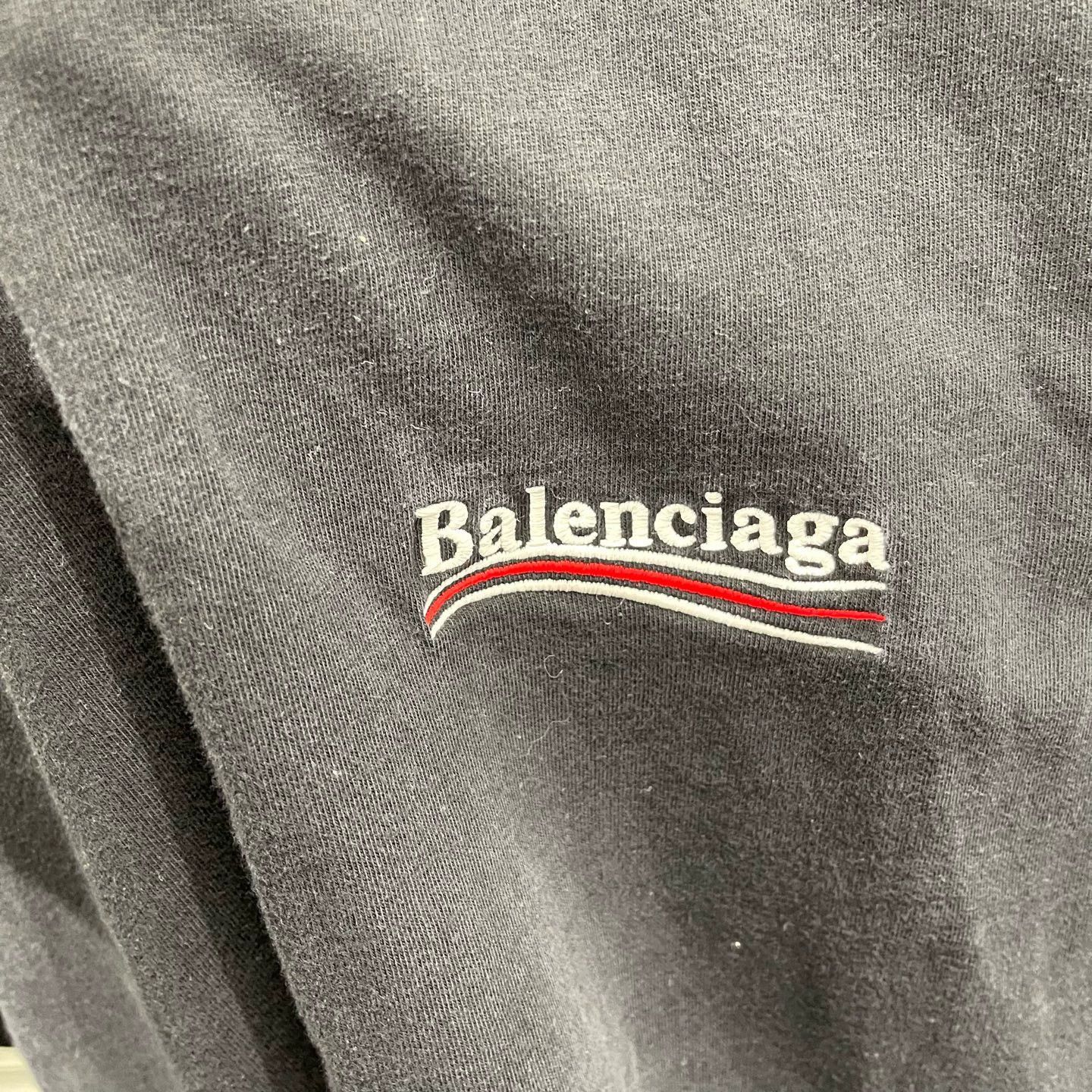 Balenciaga Black Short Sleeve T-Shirt Size US S / EU 44-46 / 1 - 4 Thumbnail