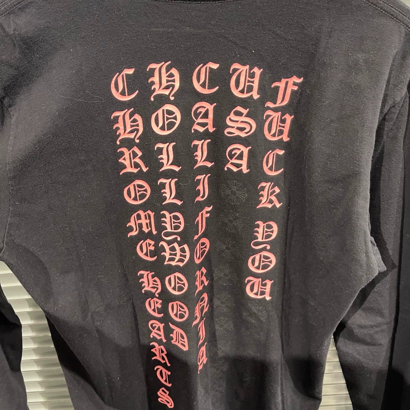 Chrome Hearts Black Long Sleeve Shirt with Chest Pocket Size US L / EU 52-54 / 3 - 5 Thumbnail