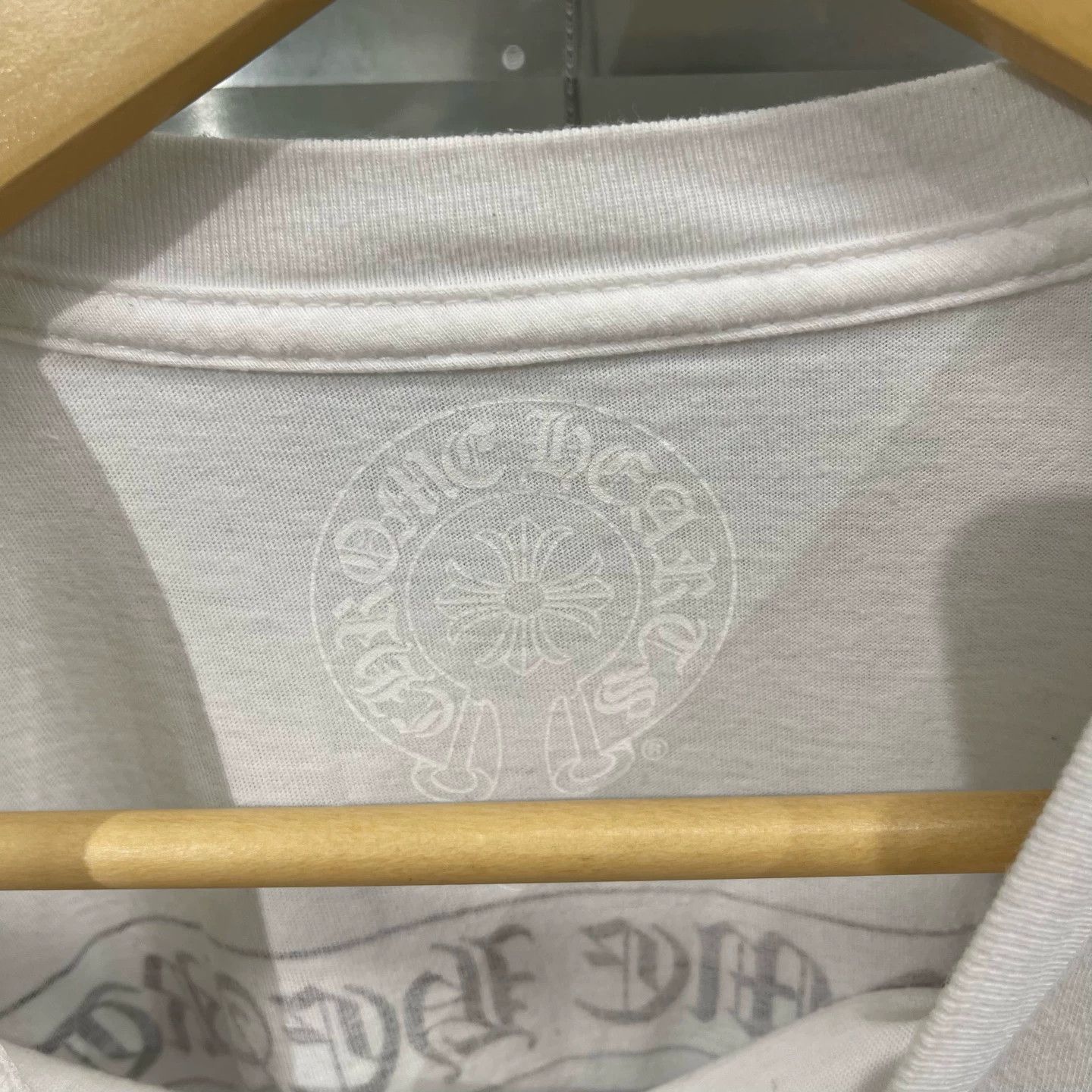 Chrome Hearts White Short Sleeve Graphic T-Shirt Size US L / EU 52-54 / 3 - 3 Thumbnail