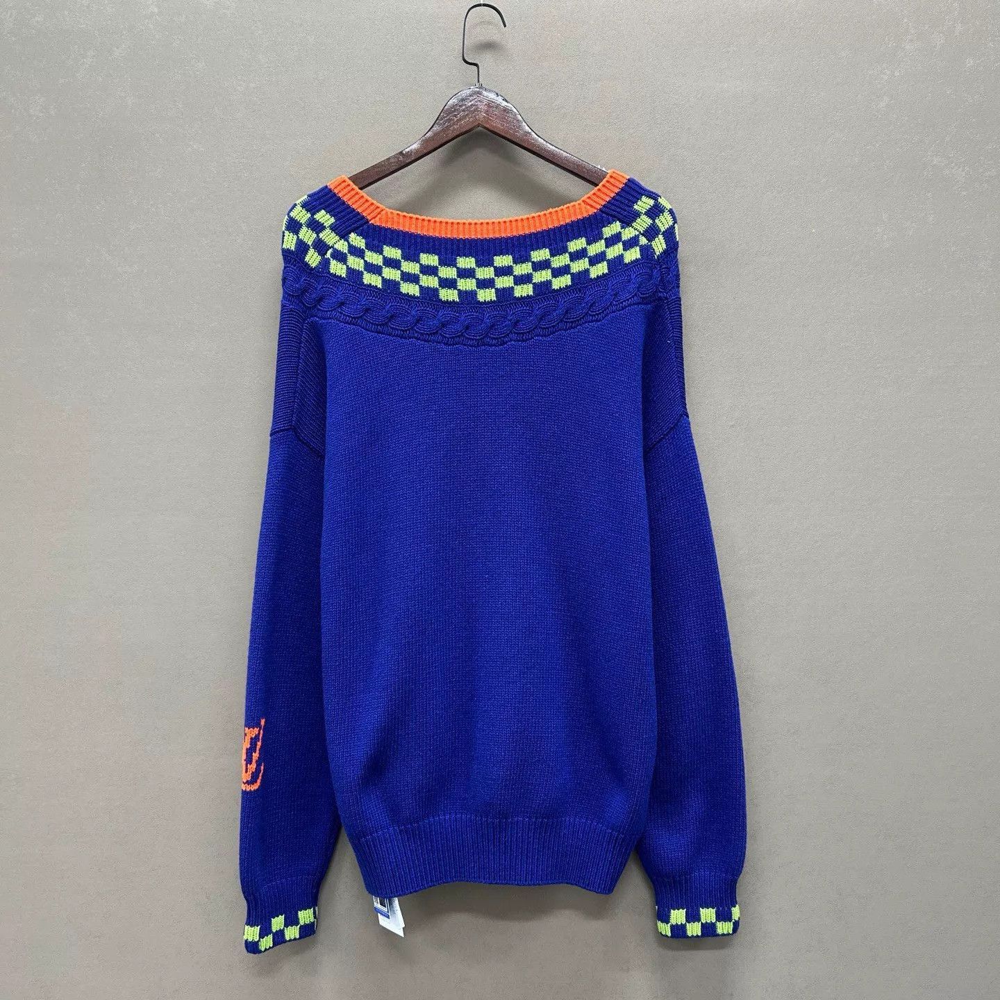 Louis Vuitton Multi-Color V-Neck Knit Sweater Size US M / EU 48-50 / 2 - 2 Thumbnail