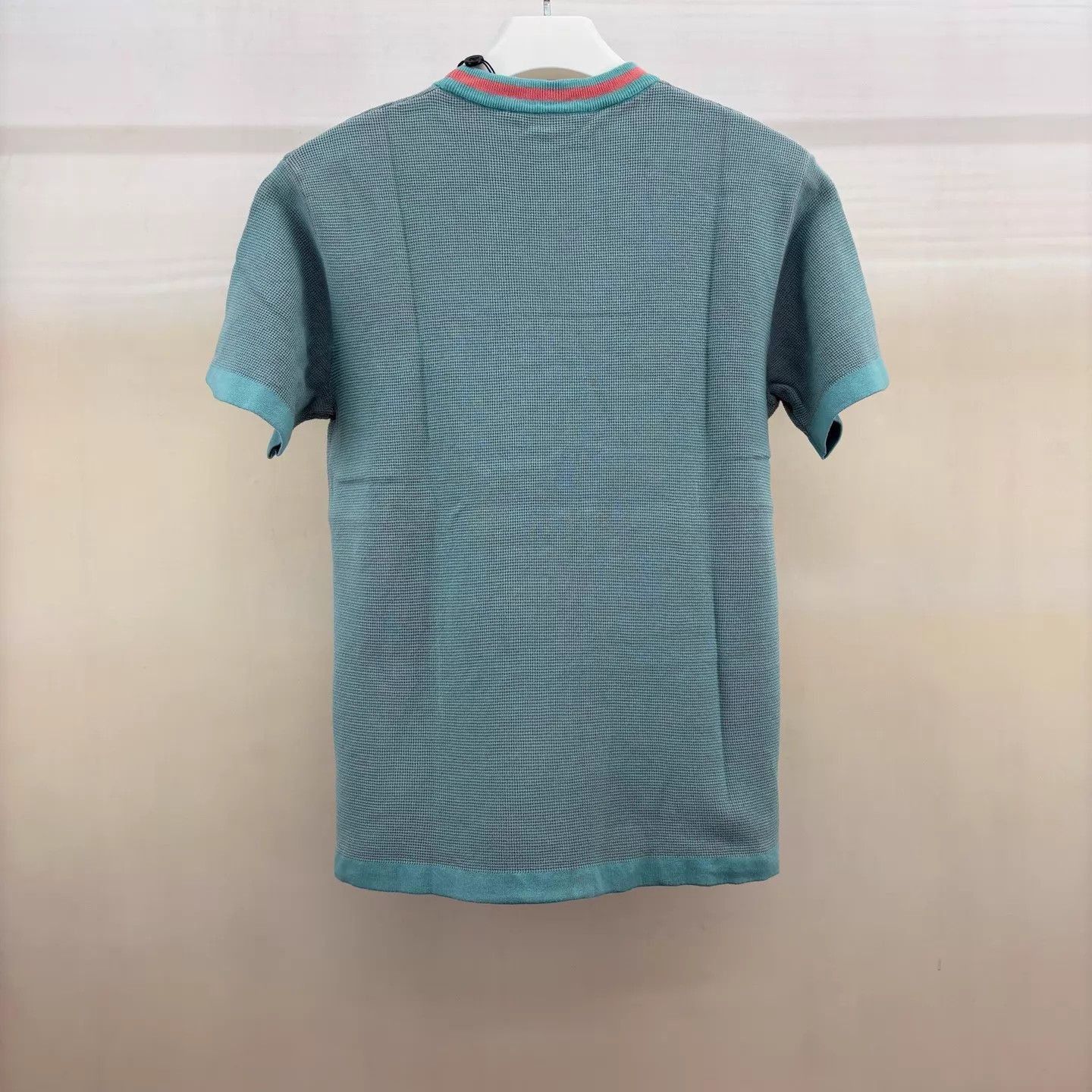 Louis Vuitton Blue Short Sleeve Mesh Shirt with Graphic Print Size US S / EU 44-46 / 1 - 2 Thumbnail