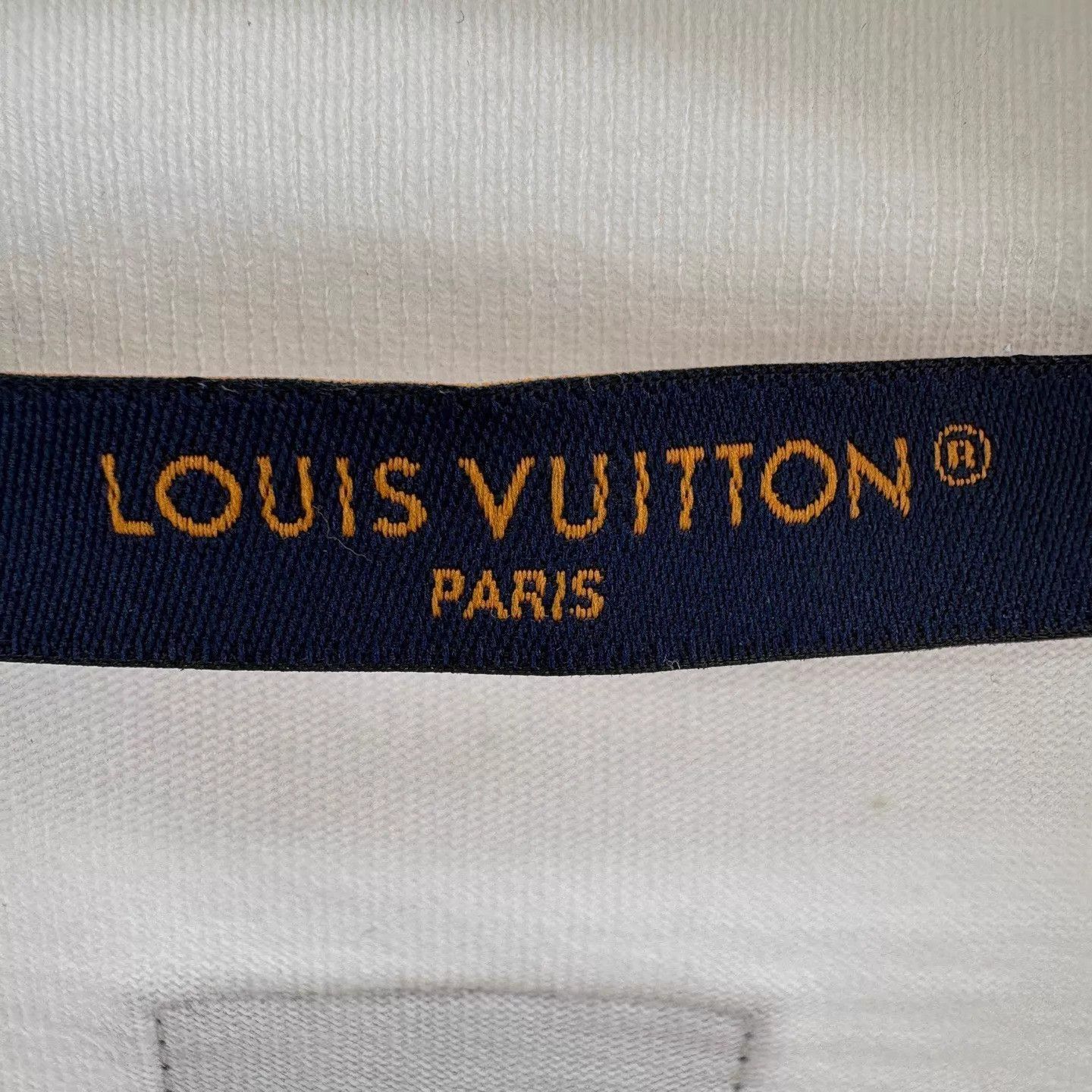 Louis Vuitton White Short Sleeve Graphic T-Shirt Size US XL / EU 56 / 4 - 5 Thumbnail