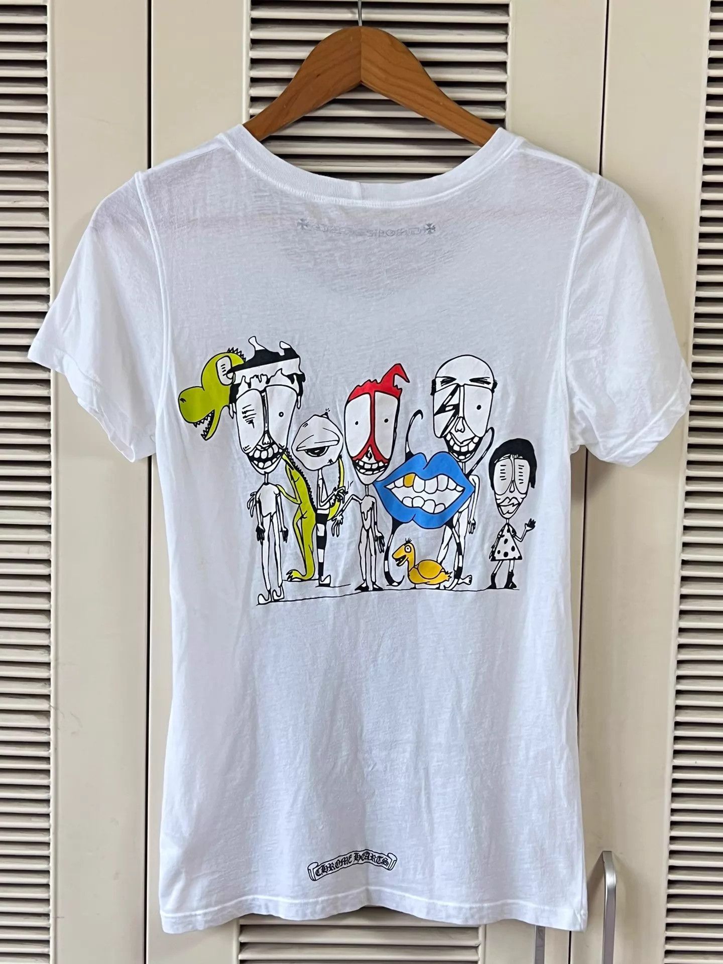 Chrome Hearts White Short Sleeve Graphic T-Shirt Size US S / EU 44-46 / 1 - 2 Thumbnail