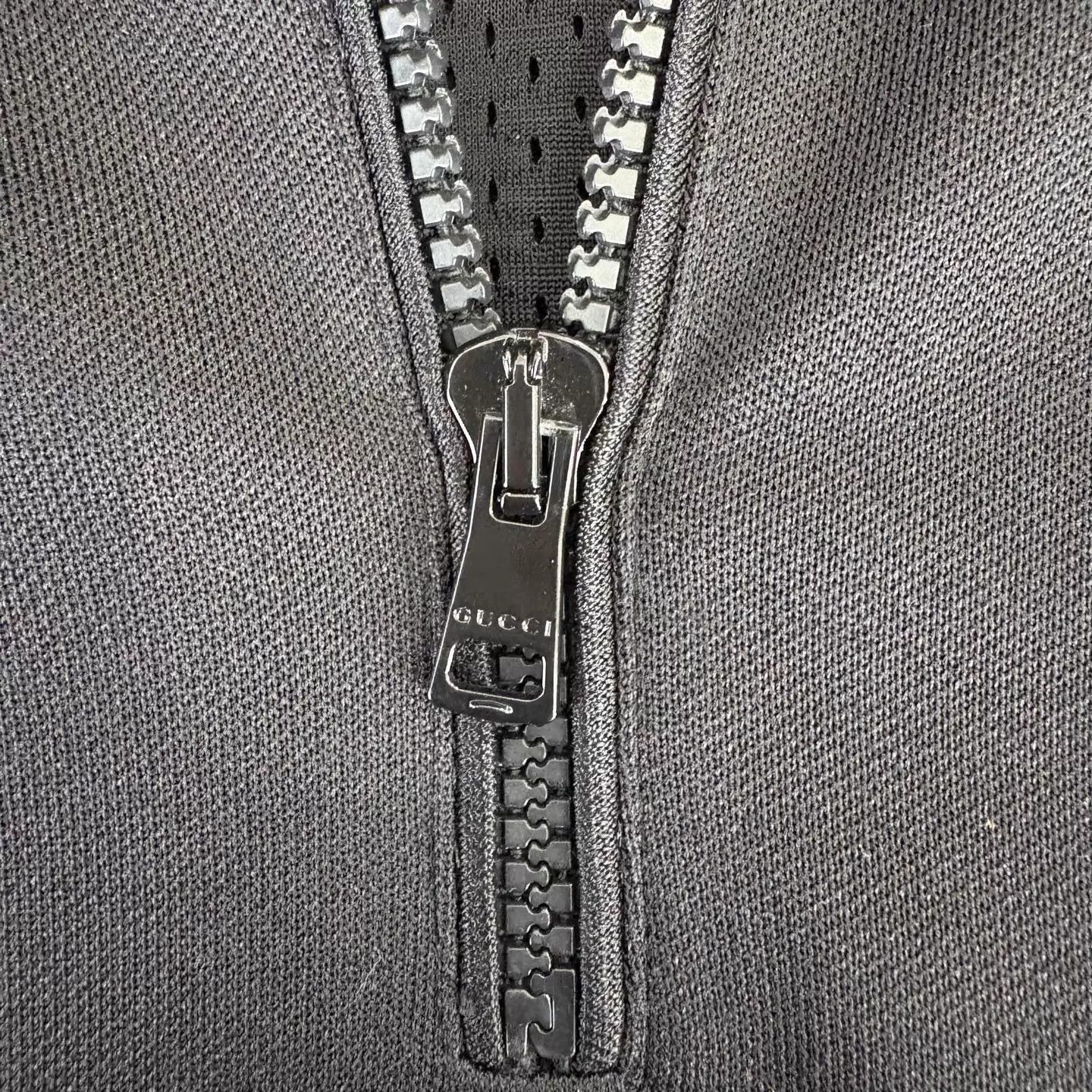 Gucci Black Half-Zip Collar Sweatshirt with Logo Size US XL / EU 56 / 4 - 6 Thumbnail