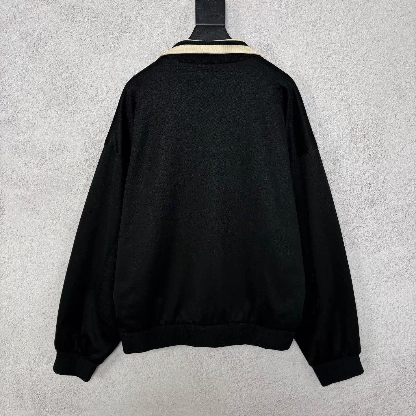 Gucci Black Half-Zip Collar Sweatshirt with Logo Size US XL / EU 56 / 4 - 2 Thumbnail