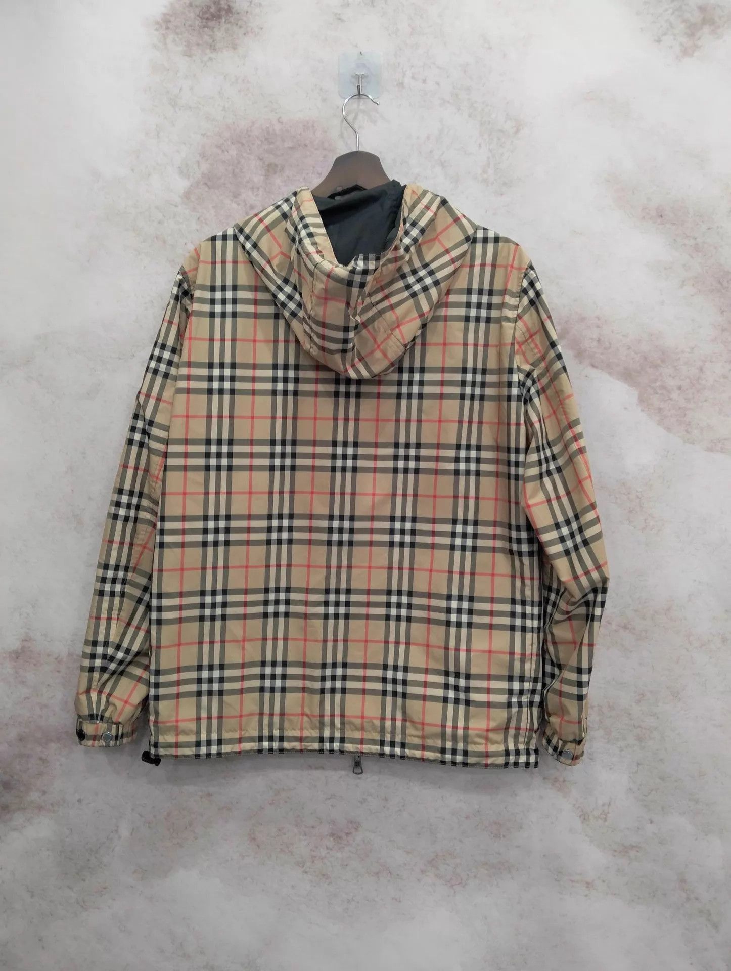 Burberry Plaid Hooded Light Jacket XS Size US XS / EU 42 / 0 - 2 Thumbnail