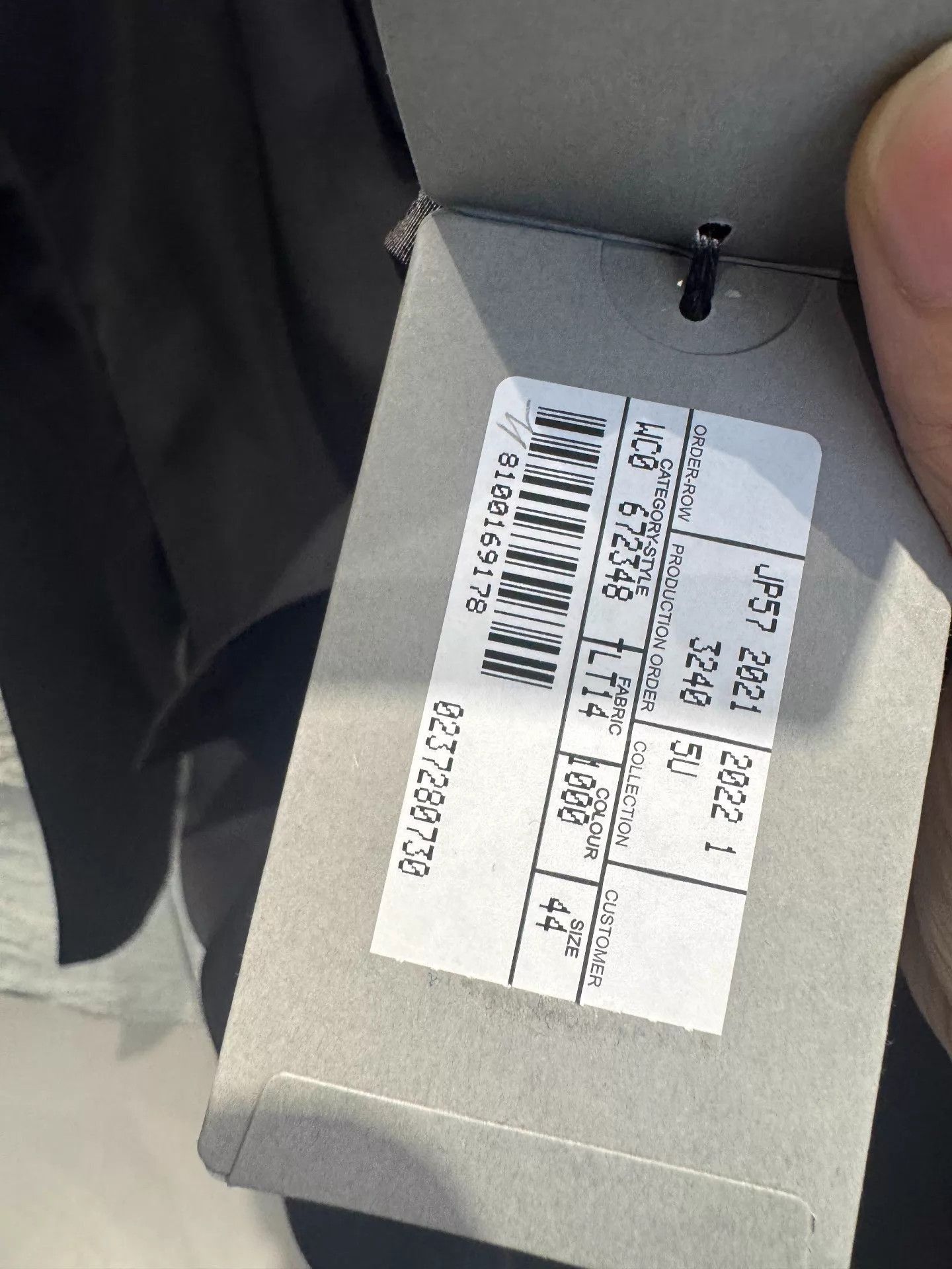 Balenciaga Black Long-Sleeve Button-Up Shirt Size S Size US S / EU 44-46 / 1 - 4 Thumbnail
