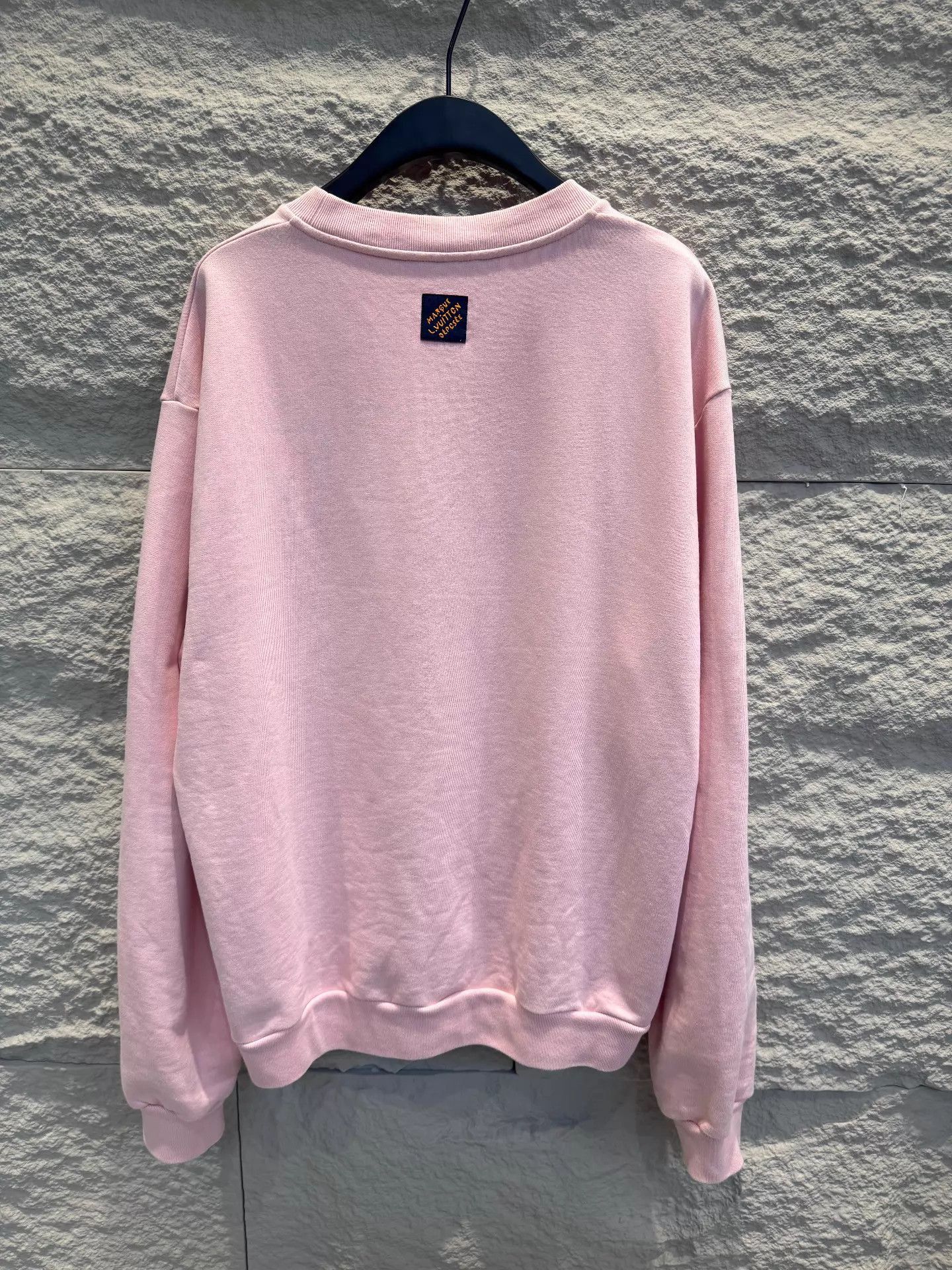Louis Vuitton Pink Crew Neck Long Sleeve Sweatshirt Size US XL / EU 56 / 4 - 3 Thumbnail