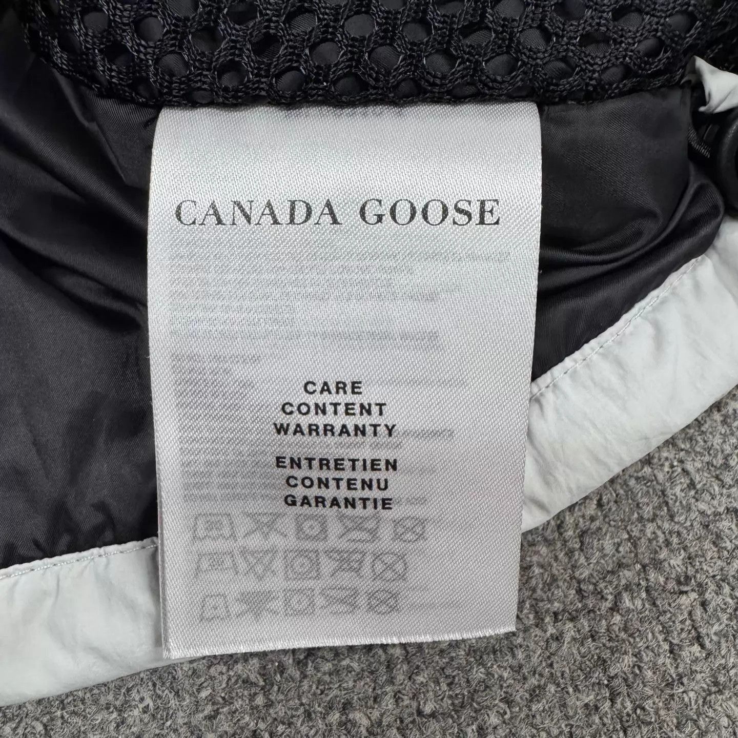 Canada Goose Gray Puffer Jacket with Hood Size S Size US S / EU 44-46 / 1 - 7 Thumbnail