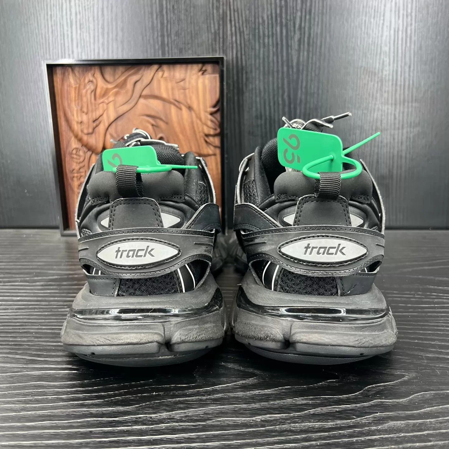 Balenciaga Black Chunky Lowtop Sneakers Size 10 Size US 10 / EU 43 - 5 Thumbnail
