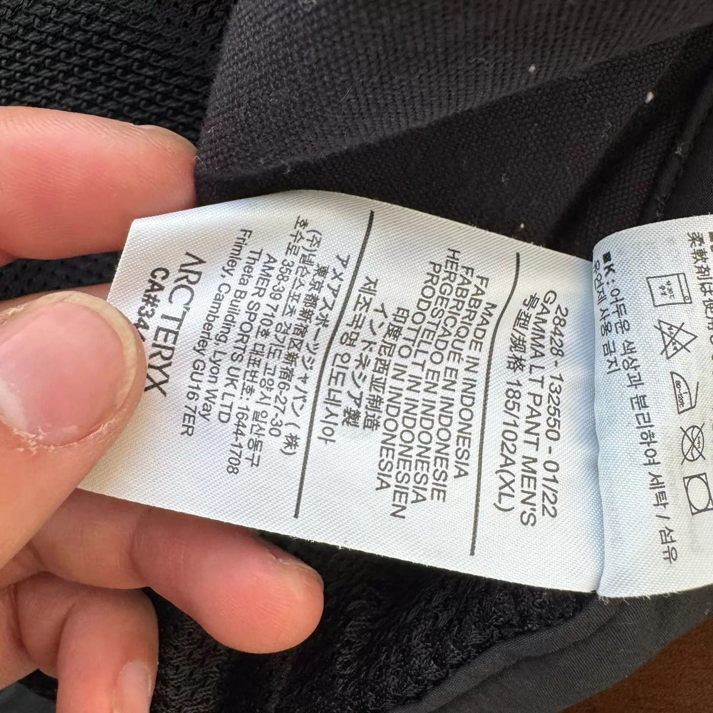 Arc'teryx Black Casual Pants with Belt - Size 36 Size US 36 / EU 52 - 5 Thumbnail