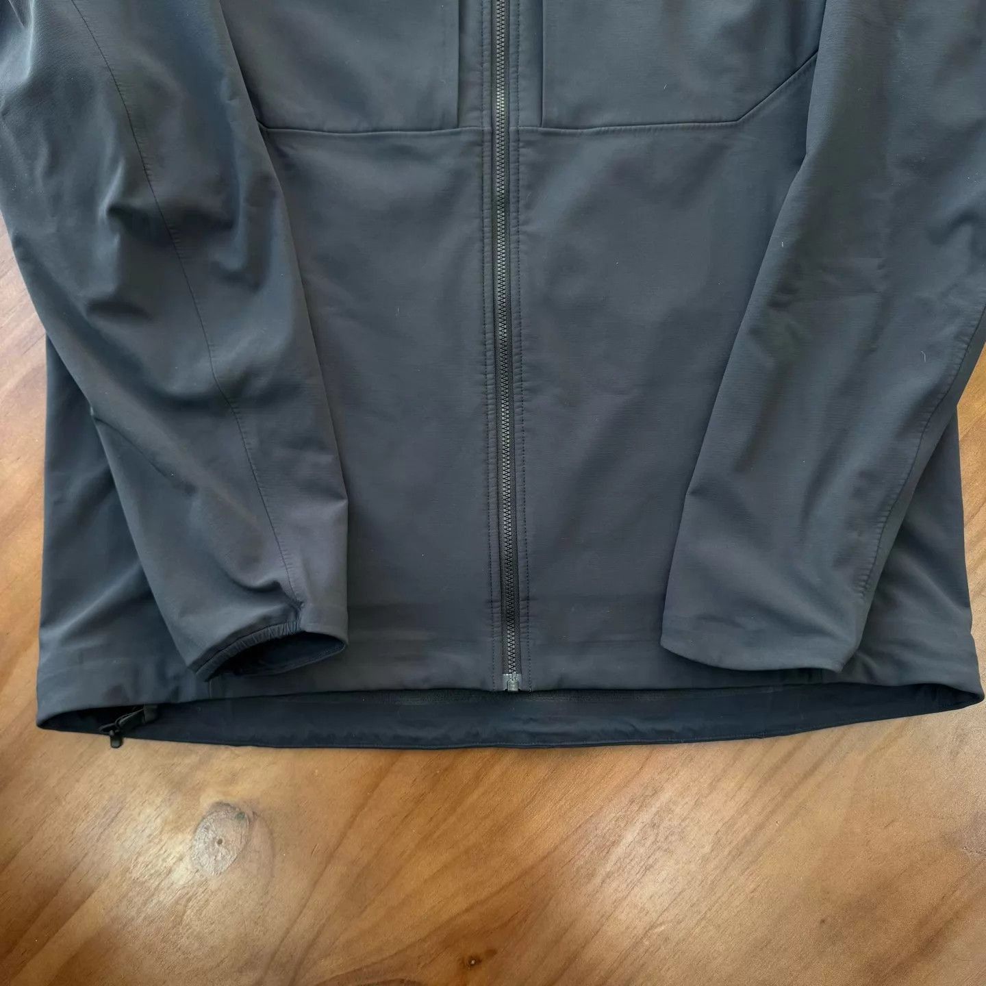 Arc'teryx Black Lightweight Zip-Up Jacket Size L Size US L / EU 52-54 / 3 - 7 Thumbnail