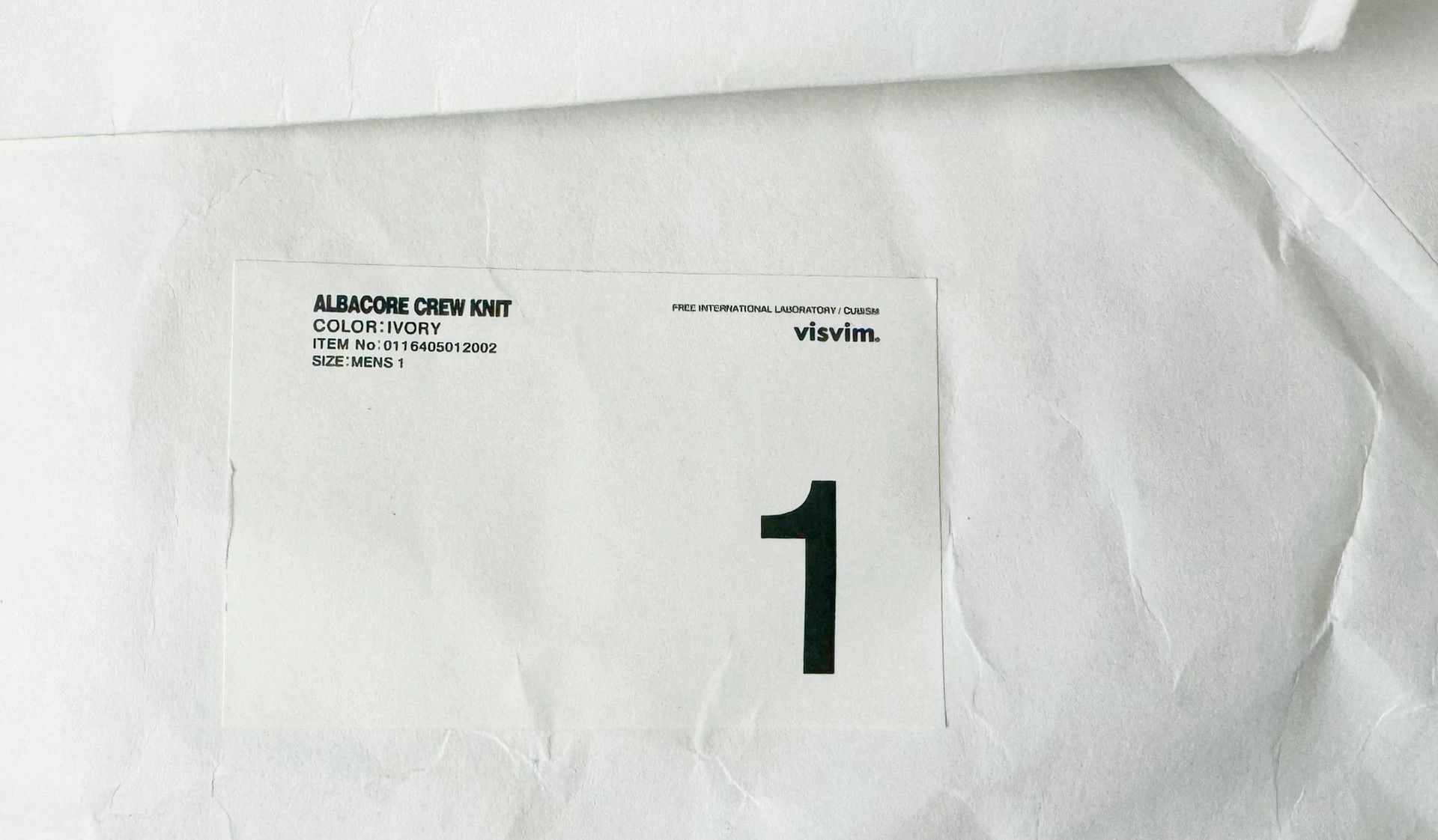 Visvim White Knit Sweater with Plaid Elbow Patches Size S Size US S / EU 44-46 / 1 - 6 Thumbnail