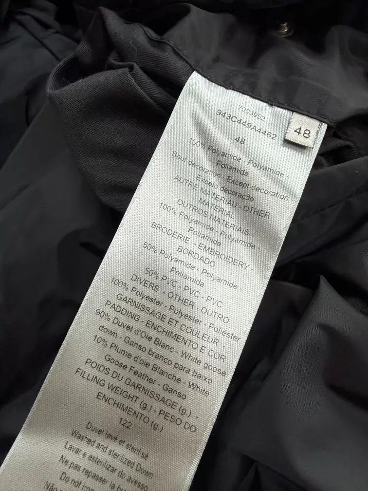 Dior Black Puffer Jacket with Quilted Design Size US M / EU 48-50 / 2 - 5 Thumbnail