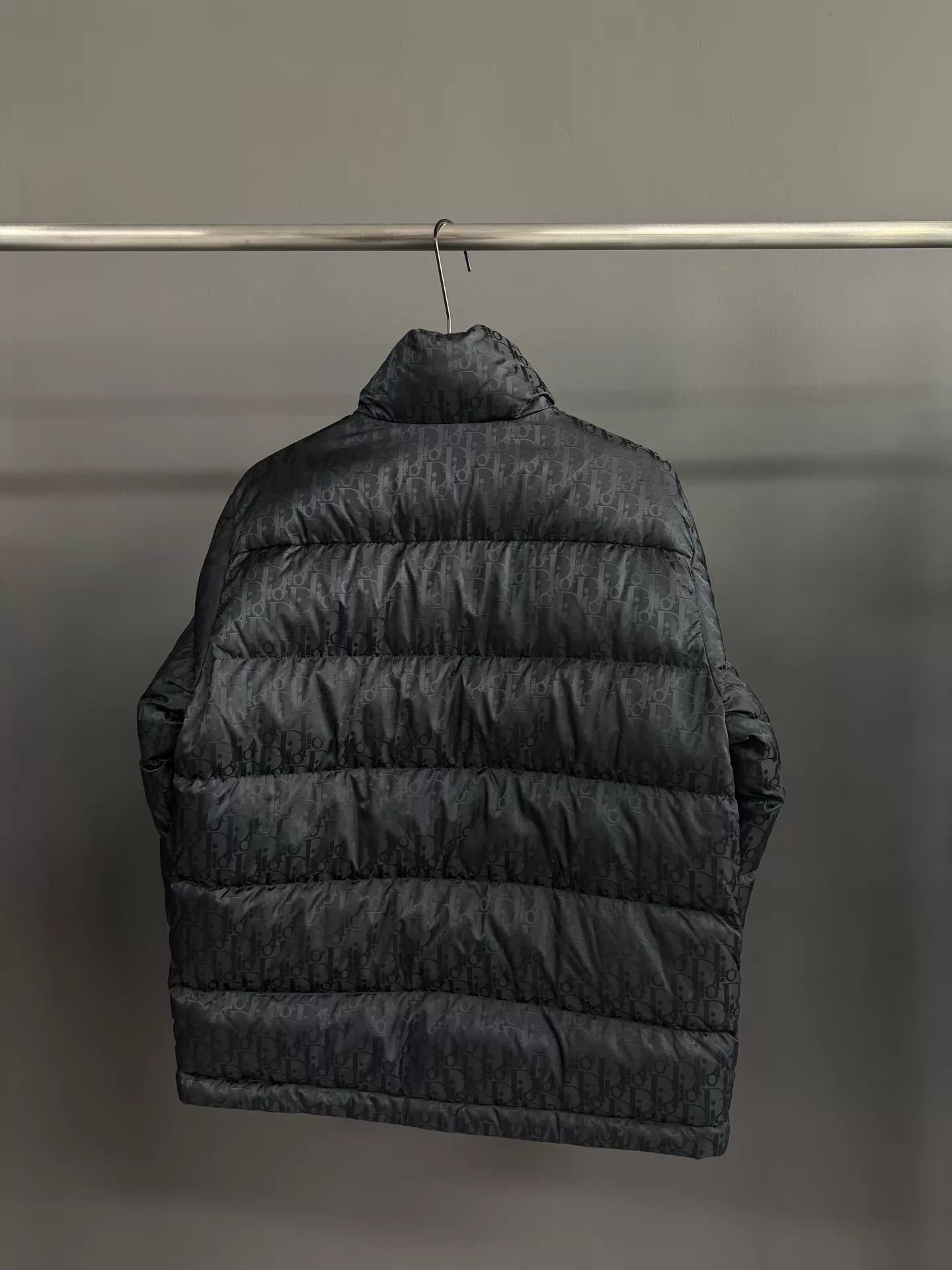 Dior Black Puffer Jacket with Quilted Design Size US M / EU 48-50 / 2 - 2 Thumbnail